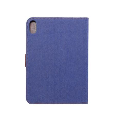 Чохол-книжка Denim Texture на iPad mini 6 - темно-синій