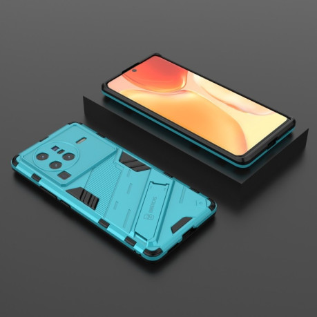 Протиударний чохол Punk Armor для Vivo X80 Pro - синій