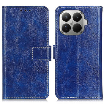 Чохол-книжка Magnetic Retro Crazy Horse Texture на Xiaomi 17T 5G — синій
