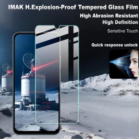 Защитное стекло IMAK H Series на Xiaomi Redmi 15C 4G EU / 15C 5G 173.1mm