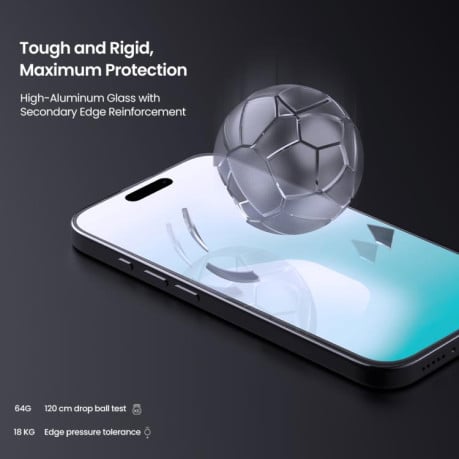 Защитное стекло NILLKIN H+PRO 0.2mm 9H на iPhone 17 Pro Max