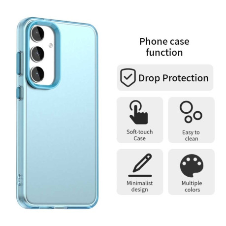 Протиударний чохол Candy Series для Samsung Galaxy S25+ 5G - синій