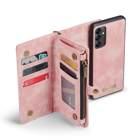Чехол-кошелек CaseMe 008 Series Zipper Style на Samsung Galaxy A14 5G - розовый