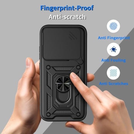 Противоударный чехол Sliding Camshield для Xiaomi Poco X8 Pro 5G