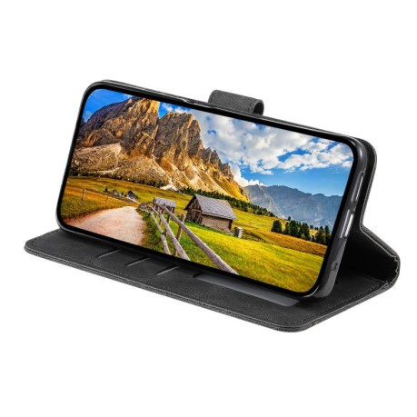 Чохол-книжка Stitching Skin Feel для Motorola Edge 60 Fusion - чорний
