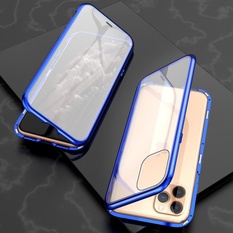 Двухсторонний чехол Ultra Slim Double Sides для iPhone 11 Pro Max - синий