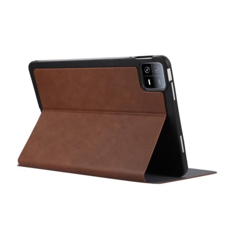 Чехол-книжка TPU Flip Tablet Protective Leather для Xiaomi Pad 6 - коричневый