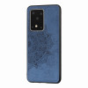 Чехол Mandala Embossed Cloth на Samsung Galaxy S20 Ultra-синий