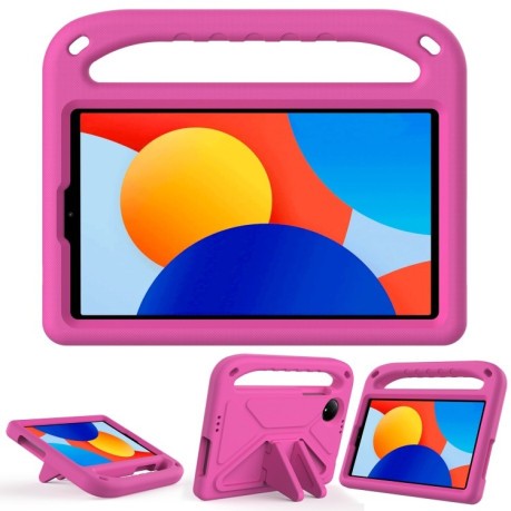Протиударний чохол EVA Flat Anti Falling для Xiaomi Redmi Pad SE 8.7 - пурпурно-червоний