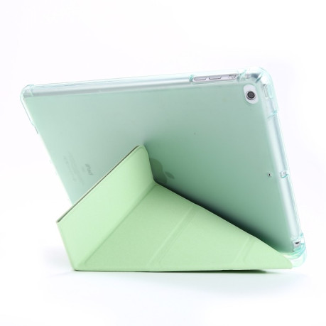 Противоударный чехол-книжка Airbag Deformation для iPad Air 2 - ментоловый