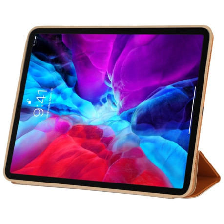 Чехол 3-fold Solid Smart Case для iPad Pro 12.9 (2020) - оранжевый