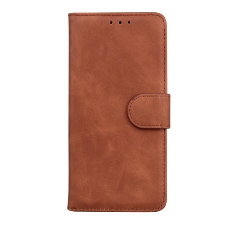 Чехол-книжка Skin Feel Pure Color Samsung Galaxy M33 5G - коричневый