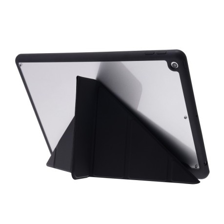 Чехол-книжка Deformation Acrylic для iPad 10.2 2021/2020/2019 - черный