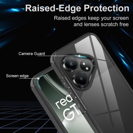 Протиударний чохол Acrylic для Realme GT 6T - чорний