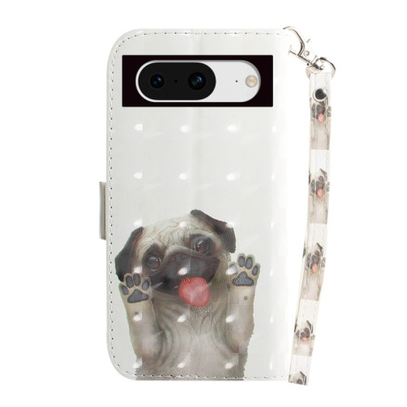 Чохол-книжка 3D Painting для Google Pixel 8 - Pug