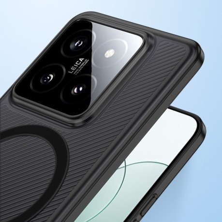 Чохол MagSafe Frosted PP Shockproof на Xiaomi 14 Pro - сірий