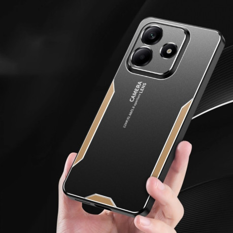 Противоударный чехол Blade Series для Xiaomi Redmi Note 14 5G - золотой