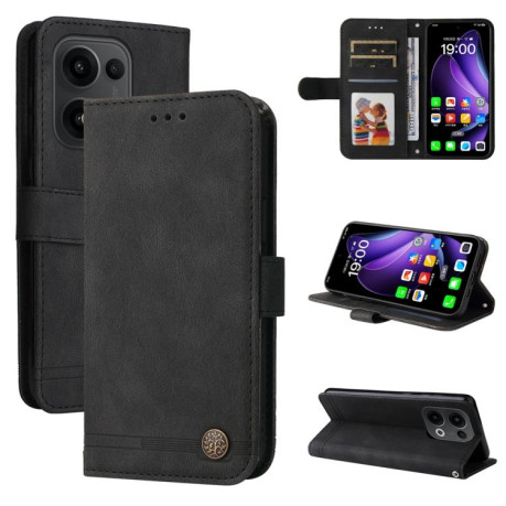 Чохол-книжка Skin Feel Life Tree для OPPO Reno13 Global - чорний
