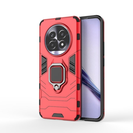 Противоударный чехол HMC 360 Degree Rotating Holder на Realme 13 Pro - красный