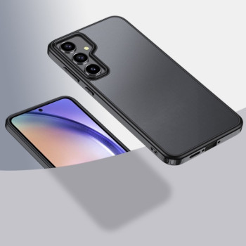 Чохол Armor Clear TPU Hybrid PC для Samsung Galaxy A55 5G - чорний