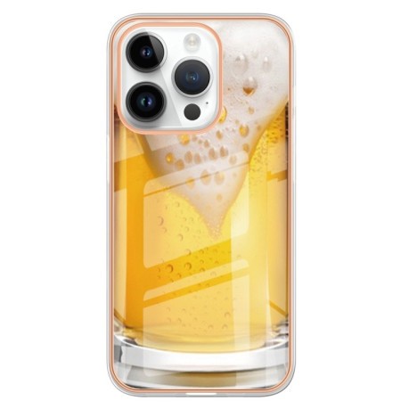 Протиударний чохол Electroplating IMD для iPhone 15 Pro Max 5G - Draft Beer