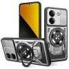 Протиударний чохол Armor Rotating Holder MagSafe на Xiaomi Poco M7 Pro 5G — сірий