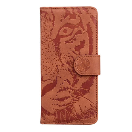 Чохол-книга Tiger Embossing для Xiaomi Redmi A3 - коричневий