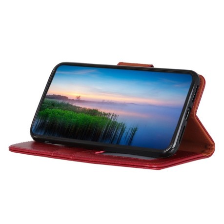 Чохол-книжка Nappa Texture на Samsung Galaxy A02 - червоний
