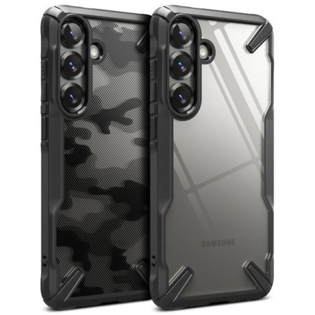 Оригинальный чехол Ringke Fusion X Design durable для Samsung Galaxy S25 - Black