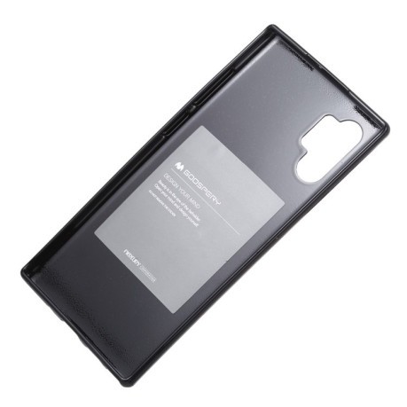 Ударозахисний чохол MERCURY GOOSPERY JELLY на Samsung Galaxy Note 10+Plus - чорний