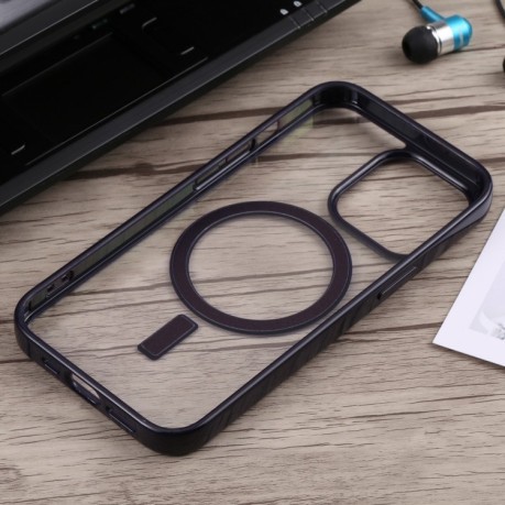 Противоударный чехол Acrylic Magsafe для iPhone 14 Pro Max - синий