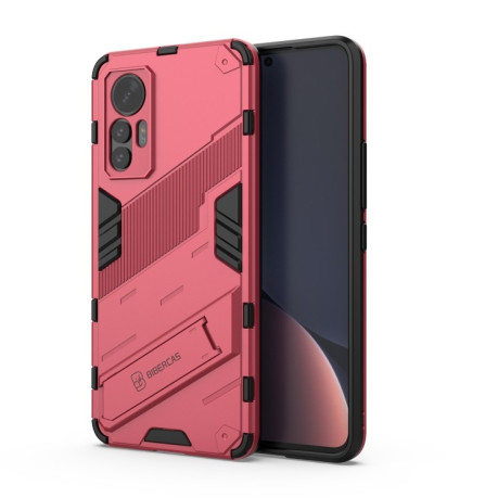 Протиударний чохол Punk Armor для Xiaomi 12 Lite - світло-червоний