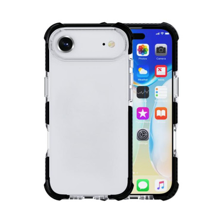 Противоударный акриловый чехол Four-corner на iPhone Air - черный