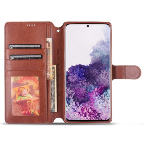 Чохол-книжка AZNS Calf Texture Samsung Galaxy A81/M60S/Note 10 Lite - коричневий