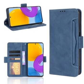 Чехол-книжка Skin Feel Calf на Samsung Galaxy M52 5G - синий