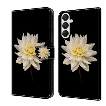Чохол-книжка Crystal 3D Shockproof Protective Leather для Samsung Galaxy A35 5G - Flower