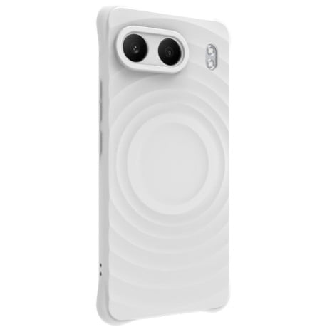 Ударозащитный чехол IMAK UC-6 Series Manbo Frosting Soft на OnePlus Nord 4 - белый