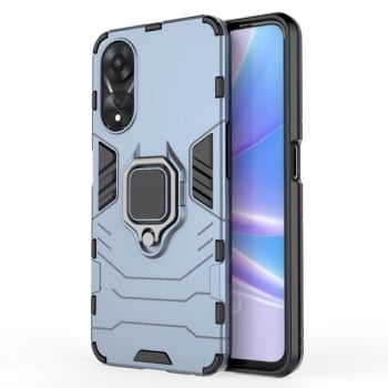 Протиударний чохол Magnetic Ring з підставкою на  OPPO A58 5G - синій