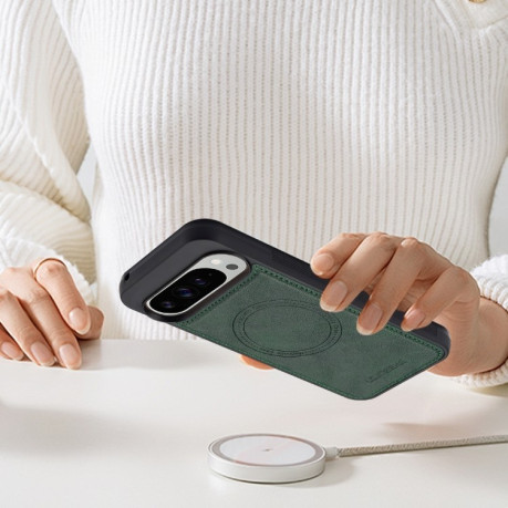 Чохол LC.IMEEKE Magsafe на Google Pixel 9 Pro XL - зелений
