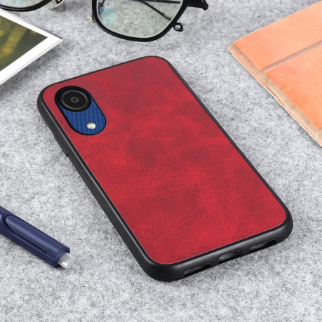 Противоударный чехол Two-color Cow для Samsung Galaxy A53 5G - красный