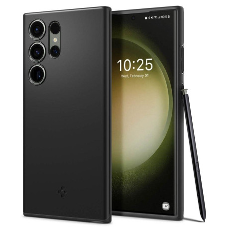 Оригинальный чехол Spigen Thin Fit для Samsung Galaxy S23 ULTRA - BLACK
