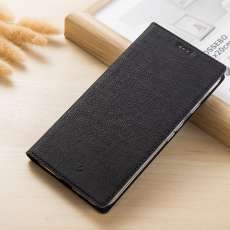 Чохол-книга ViLi Texture на Samsung Galaxy A10- чорний