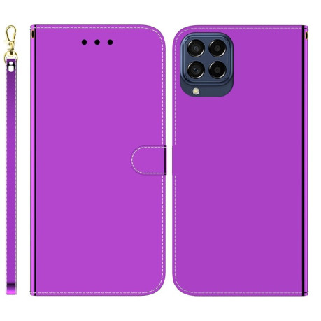 Чохол-книжка Lmitated Mirror для Samsung Galaxy M33 5G - фіолетовий