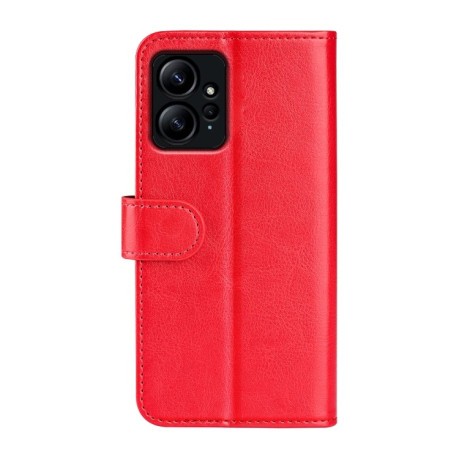 Чехол-книжка Texture Single для Xiaomi Redmi Note 12 4G - красный