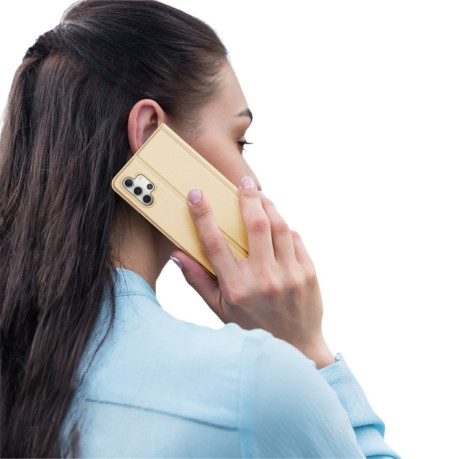 Чохол-книжка DUX DUCIS Skin Pro Series на Samsung Galaxy A32 4G- золотий