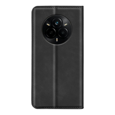 Чехол-книжка Retro Skin Feel Business Magnetic на Realme 14 Pro+ - черный