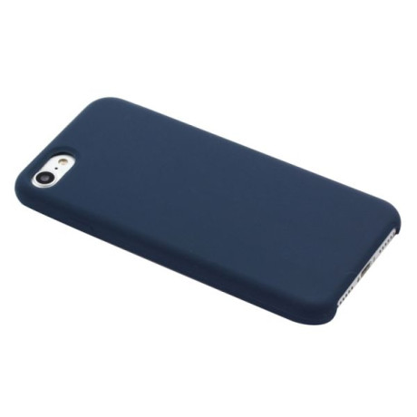 Ударозащитный чехол Silicone Soft на iPhone SE 3/2 2022/2020/7/8 - синий