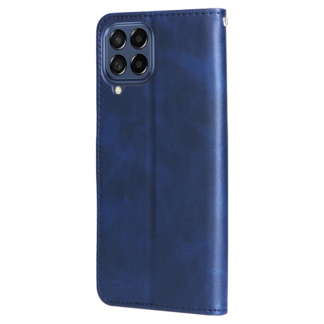 Чехол-книжка Fashion Calf Texture для Samsung Galaxy M53 5G - синий