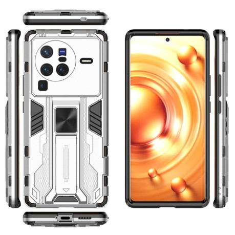 Протиударний чохол Supersonic для Vivo X80 Pro - сріблястий