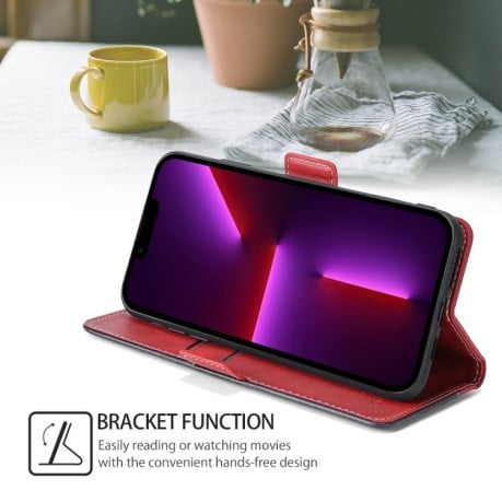 Чохол-книжка Contrast Color для OnePlus Ace 3V 5G - Red + Black